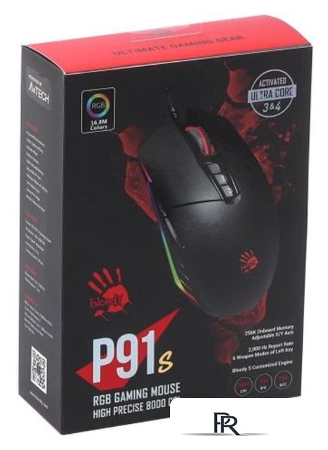 Игровая мышь A4Tech Bloody P91S (черный) - Изображение №8 — Интернет-магазин ПроЗаказ