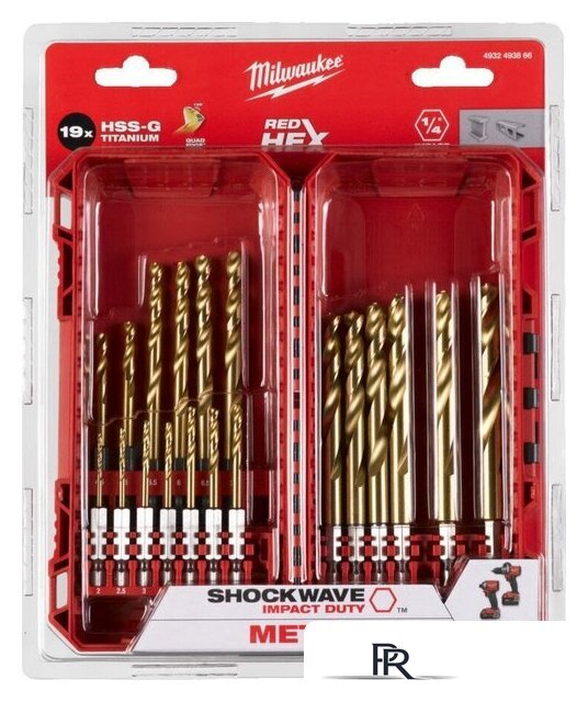 Набор сверл Milwaukee Shockwave 4932493866 - Изображение №3 — Интернет-магазин ПроЗаказ