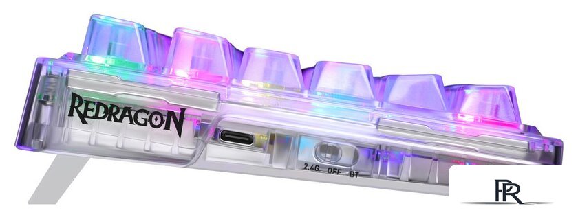 Клавиатура Redragon Elf Pro (прозрачный/белый) - Изображение №6 — Интернет-магазин ПроЗаказ