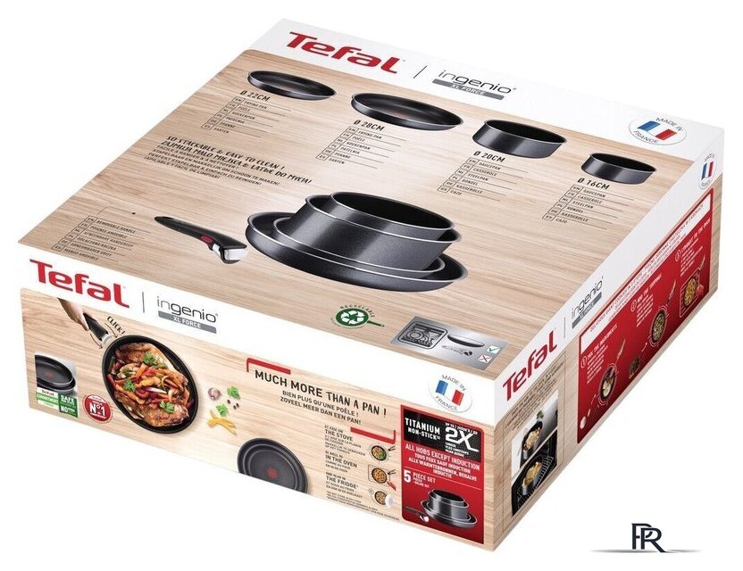 Набор сковород Tefal Ingenio XL Force L1589502 - Изображение №10 — Интернет-магазин ПроЗаказ