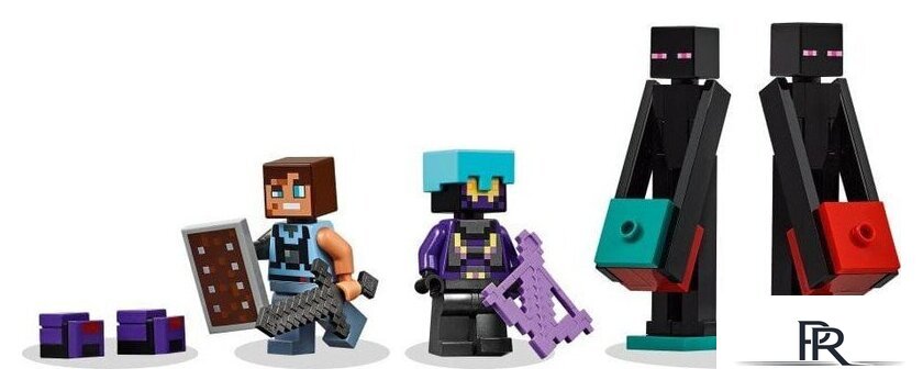 Конструктор LEGO Minecraft 21279 Башня Эндермена - Изображение №3 — Интернет-магазин ПроЗаказ