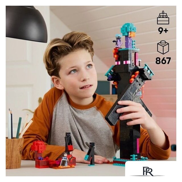 Конструктор LEGO Minecraft 21279 Башня Эндермена - Изображение №5 — Интернет-магазин ПроЗаказ