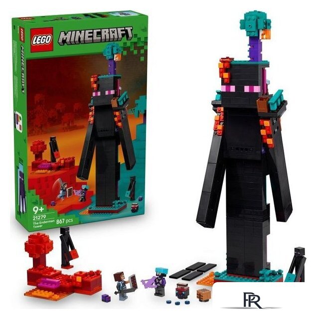 Конструктор LEGO Minecraft 21279 Башня Эндермена - Изображение №1 — Интернет-магазин ПроЗаказ