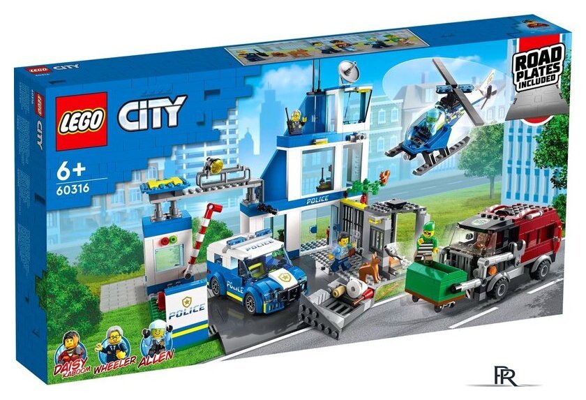 Конструктор LEGO City 60316 Полицейский участок - Изображение №1 — Интернет-магазин ПроЗаказ