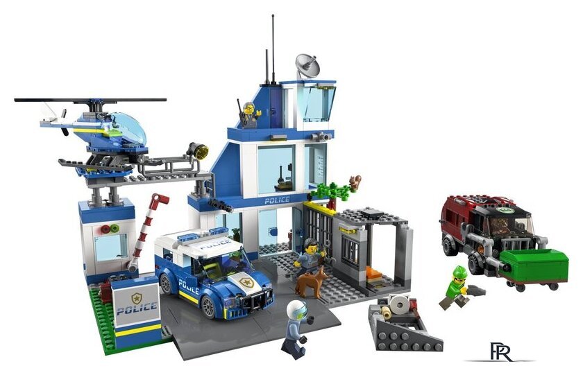 Конструктор LEGO City 60316 Полицейский участок - Изображение №10 — Интернет-магазин ПроЗаказ