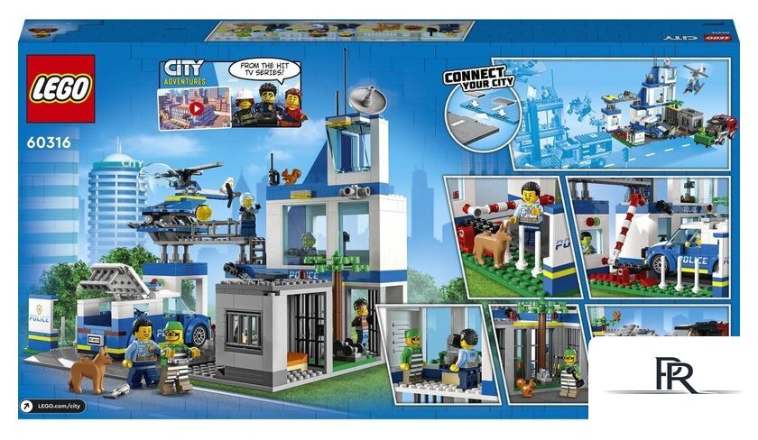Конструктор LEGO City 60316 Полицейский участок - Изображение №28 — Интернет-магазин ПроЗаказ