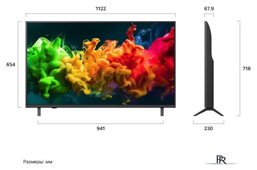 MiniLED телевизор LG QNED evo AI QNED80 50QNED80B6B - Изображение №2 — Интернет-магазин ПроЗаказ