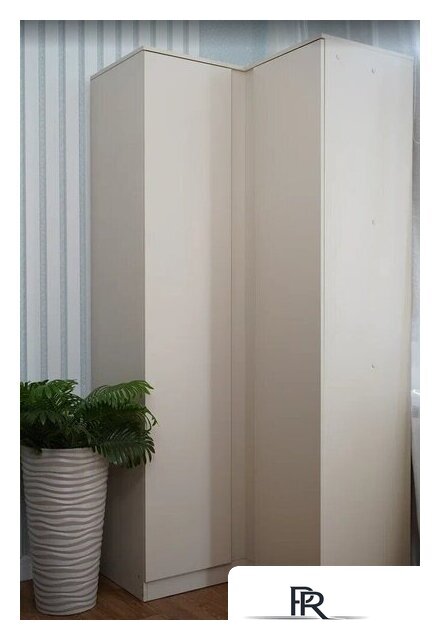 Шкаф распашной ДСВ МС Мори угловой МШУ 940 (сатин) - Изображение №3 — Интернет-магазин ПроЗаказ