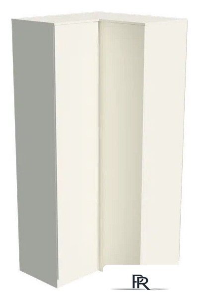 Шкаф распашной ДСВ МС Мори угловой МШУ 940 (сатин) - Изображение №1 — Интернет-магазин ПроЗаказ