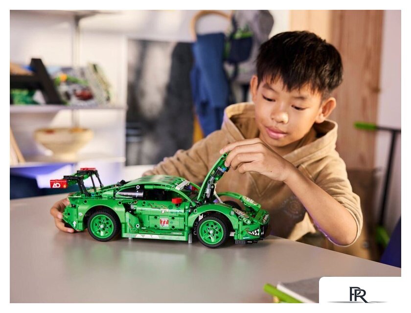 Конструктор LEGO Technic 42224 Porsche 911 GT3 R REXY AO - Изображение №8 — Интернет-магазин ПроЗаказ
