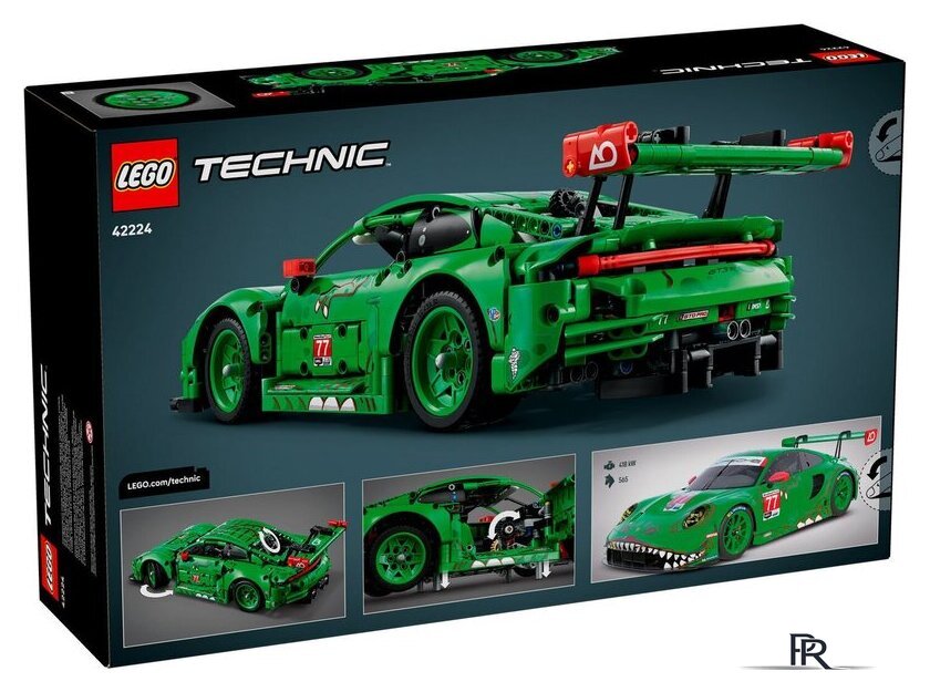 Конструктор LEGO Technic 42224 Porsche 911 GT3 R REXY AO - Изображение №2 — Интернет-магазин ПроЗаказ