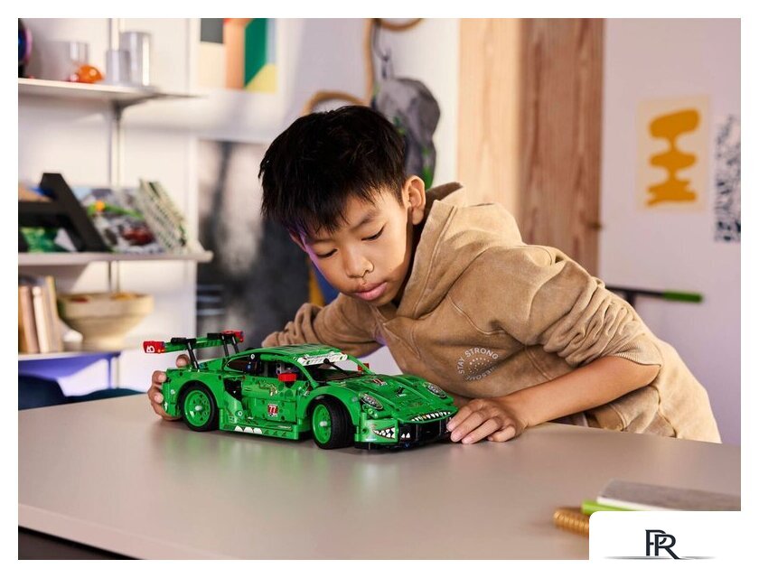 Конструктор LEGO Technic 42224 Porsche 911 GT3 R REXY AO - Изображение №7 — Интернет-магазин ПроЗаказ