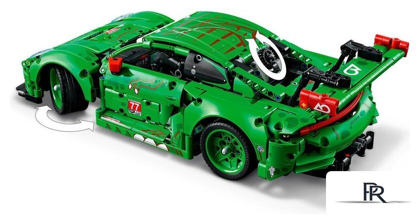 Конструктор LEGO Technic 42224 Porsche 911 GT3 R REXY AO - Изображение №6 — Интернет-магазин ПроЗаказ