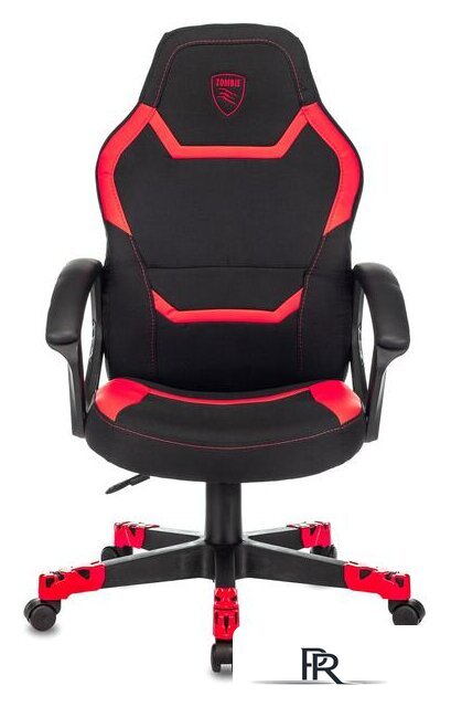 Игровое (геймерское) кресло Zombie 10 (черный/красный) - Изображение №2 — Интернет-магазин ПроЗаказ
