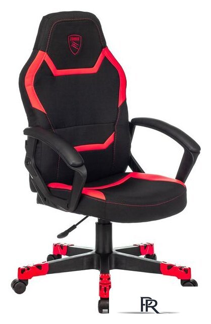 Игровое (геймерское) кресло Zombie 10 (черный/красный) - Изображение №1 — Интернет-магазин ПроЗаказ