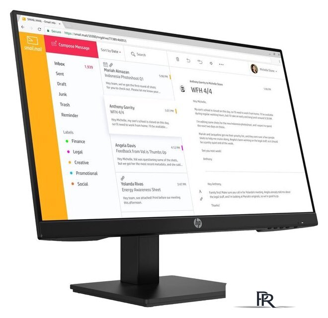 Монитор HP P24h - Изображение №2 — Интернет-магазин ПроЗаказ