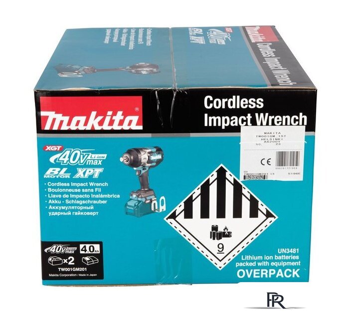 Гайковерт Makita TW001GM101 (с 1-им АКБ) - Изображение №13 — Интернет-магазин ПроЗаказ