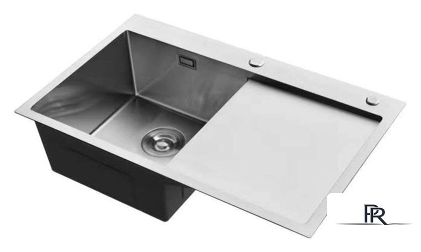 Кухонная мойка Roxen Vespa 560230-70L сатин (с коландером и дозатором) - Изображение №4 — Интернет-магазин ПроЗаказ