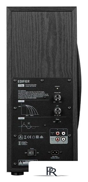 Проводной сабвуфер Edifier T5s (черный) - Изображение №3 — Интернет-магазин ПроЗаказ