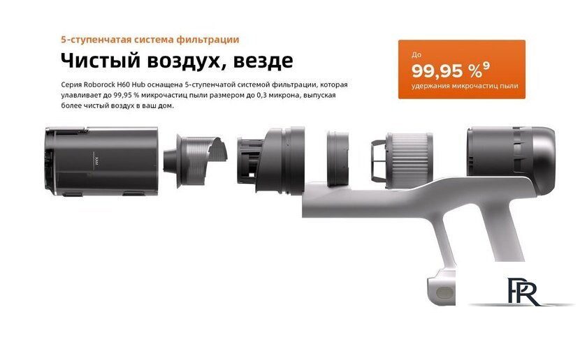 Пылесос Roborock H60 Hub Pro (с евровилкой) - Изображение №37 — Интернет-магазин ПроЗаказ