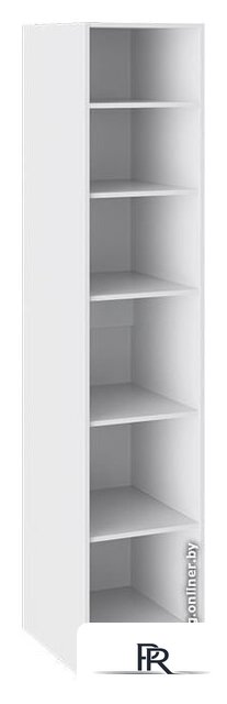 Шкаф-пенал Трия Наоми СМ-208.07.01 (белый глянец) - Изображение №3 — Интернет-магазин ПроЗаказ