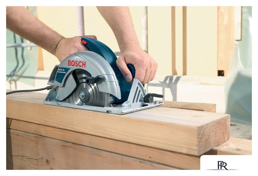 Дисковая (циркулярная) пила Bosch GKS 65 GCE Professional (0601668901) - Изображение №5 — Интернет-магазин ПроЗаказ
