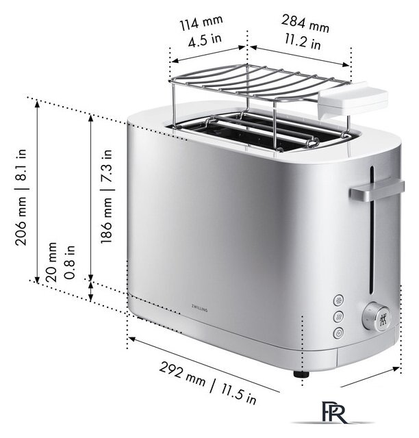 Тостер Zwilling Enfinigy 53008-000-0 - Изображение №5 — Интернет-магазин ПроЗаказ