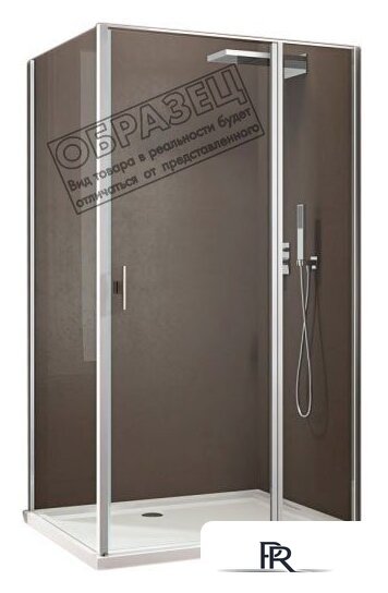 Душевой уголок Allen Brau Priority 120x80 304225 (серебро браш) - Изображение №1 — Интернет-магазин ПроЗаказ