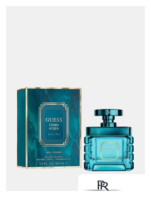 Туалетная вода Guess Uomo Acqua EdT (50 мл) - Изображение №2 — Интернет-магазин ПроЗаказ