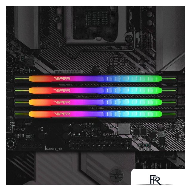 Оперативная память Patriot Viper Steel RGB 2x32GB DDR4 PC4-28800 PVSR464G360C0K - Изображение №8 — Интернет-магазин ПроЗаказ