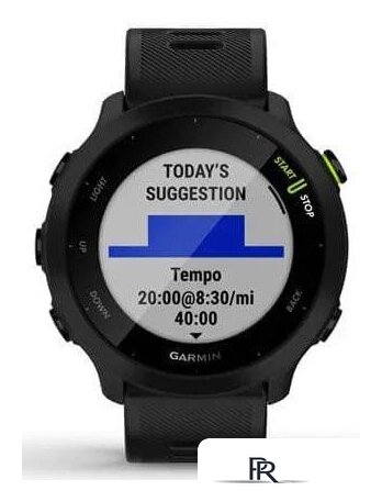 Умные часы Garmin Forerunner 55 (черный) - Изображение №6 — Интернет-магазин ПроЗаказ