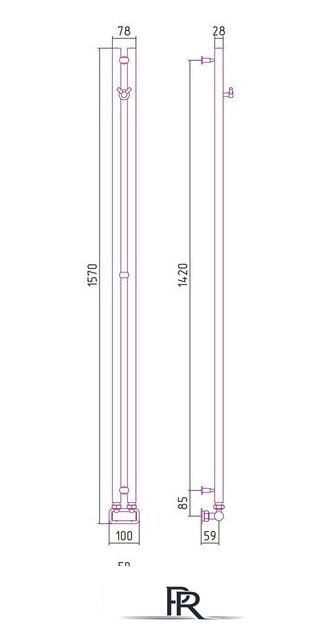 Полотенцесушитель Сунержа Нюанс EU50+ 1545х50 31-0212-1545 - Изображение №3 — Интернет-магазин ПроЗаказ