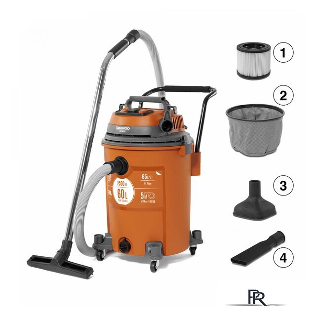 Пылесос Daewoo Power DAVC 6025S - Изображение №3 — Интернет-магазин ПроЗаказ