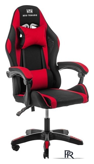 Игровое (геймерское) кресло Mio Tesoro Примо 8011 (черный/красный) - Изображение №1 — Интернет-магазин ПроЗаказ