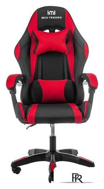 Игровое (геймерское) кресло Mio Tesoro Примо 8011 (черный/красный) - Изображение №2 — Интернет-магазин ПроЗаказ