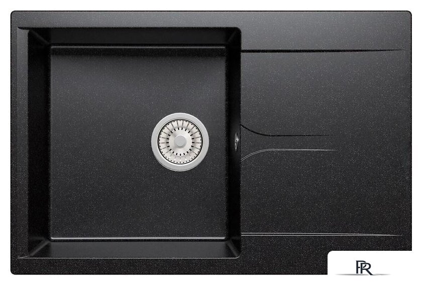 Кухонная мойка Polygran Gals 760 (черный 16) - Изображение №1 — Интернет-магазин ПроЗаказ