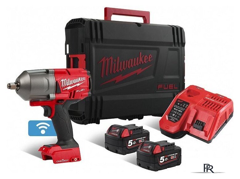Гайковерт Milwaukee M18 ONEFHIWF12-502X 4933459727 (с 2-мя АКБ, кейс) - Изображение №6 — Интернет-магазин ПроЗаказ