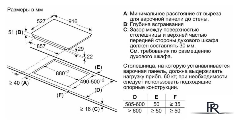 Варочная панель Bosch Serie 8 PIV975DC1E - Изображение №6 — Интернет-магазин ПроЗаказ