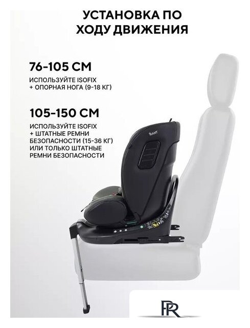 Детское автокресло Rant Skyline Pro YC32 (зеленый) - Изображение №19 — Интернет-магазин ПроЗаказ