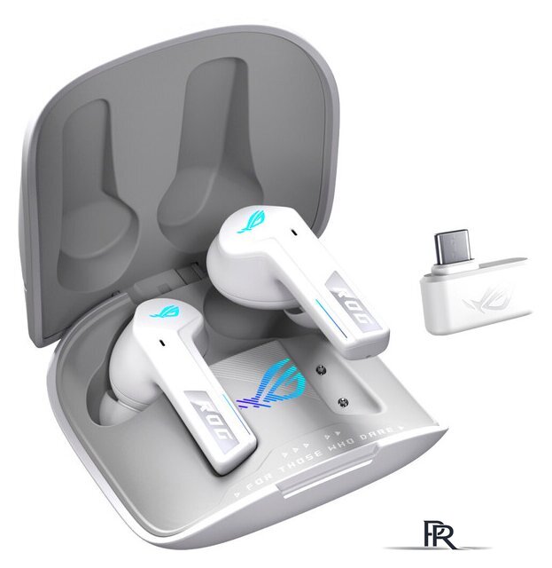 Наушники ASUS ROG Cetra True Wireless SpeedNova Moonlight White - Изображение №1 — Интернет-магазин ПроЗаказ