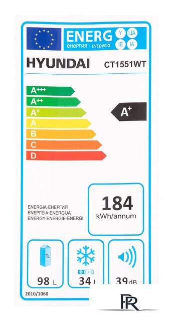 Холодильник Hyundai CT1551WT - Изображение №22 — Интернет-магазин ПроЗаказ
