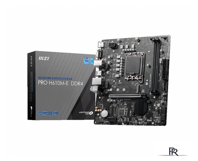 Материнская плата MSI PRO H610M-E DDR4 - Изображение №3 — Интернет-магазин ПроЗаказ