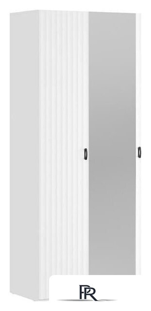 Шкаф распашной Трия Тиффани 407.000.000 (белый жемчуг/белый софт) - Изображение №2 — Интернет-магазин ПроЗаказ