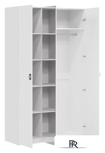 Шкаф распашной Трия Тиффани 407.000.000 (белый жемчуг/белый софт) - Изображение №1 — Интернет-магазин ПроЗаказ