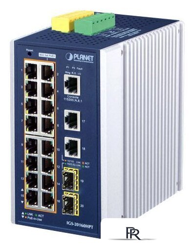 Управляемый коммутатор 3-го уровня PLANET IGS-20160HPT - Изображение №1 — Интернет-магазин ПроЗаказ