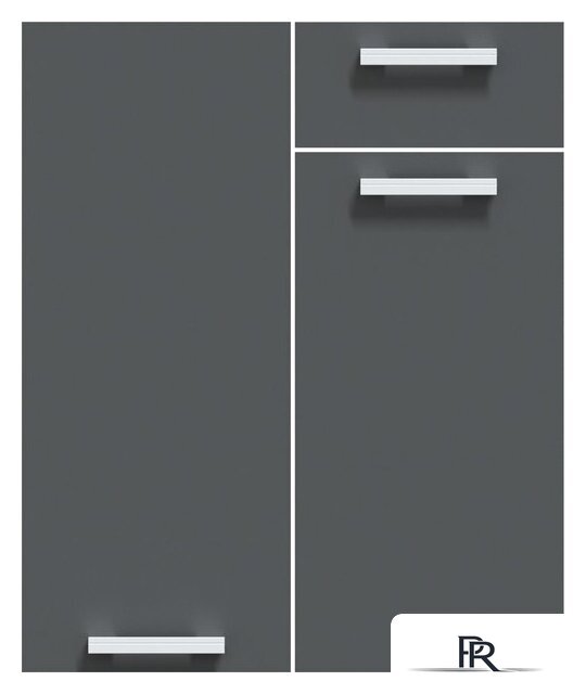 Готовая кухня Интерлиния Мила Лайт 3.0-ПМ2 (белый платинум/белый платинум/дуб бунратти) - Изображение №5 — Интернет-магазин ПроЗаказ