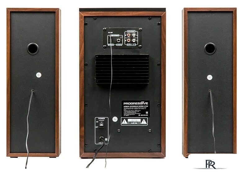 Акустика Dialog Progressive AP-250 (коричневый) - Изображение №4 — Интернет-магазин ПроЗаказ