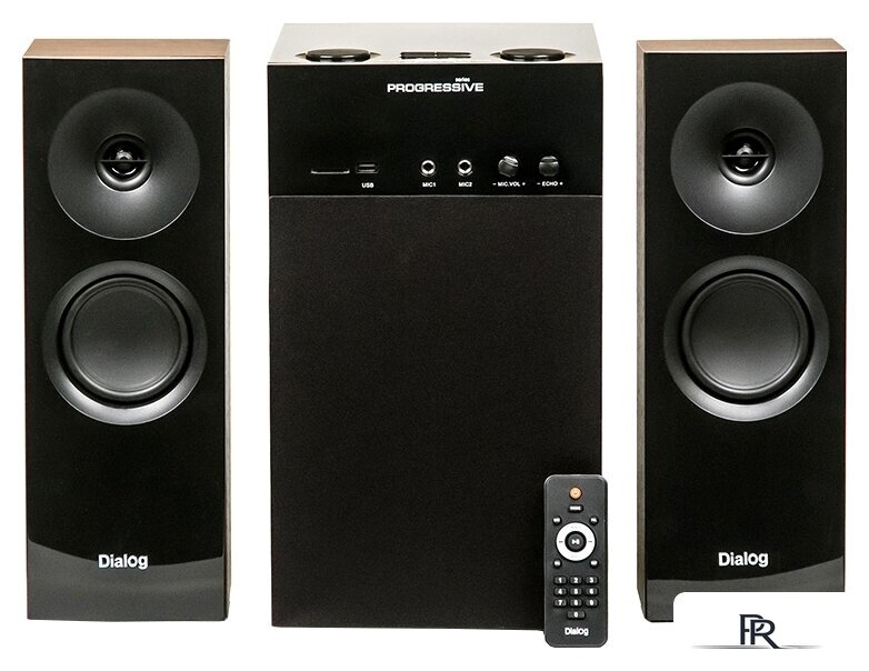 Акустика Dialog Progressive AP-250 (коричневый) - Изображение №1 — Интернет-магазин ПроЗаказ