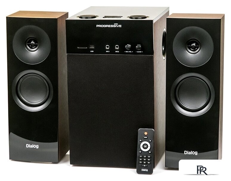 Акустика Dialog Progressive AP-250 (коричневый) - Изображение №2 — Интернет-магазин ПроЗаказ