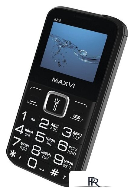Кнопочный телефон Maxvi B200 (черный) - Изображение №5 — Интернет-магазин ПроЗаказ